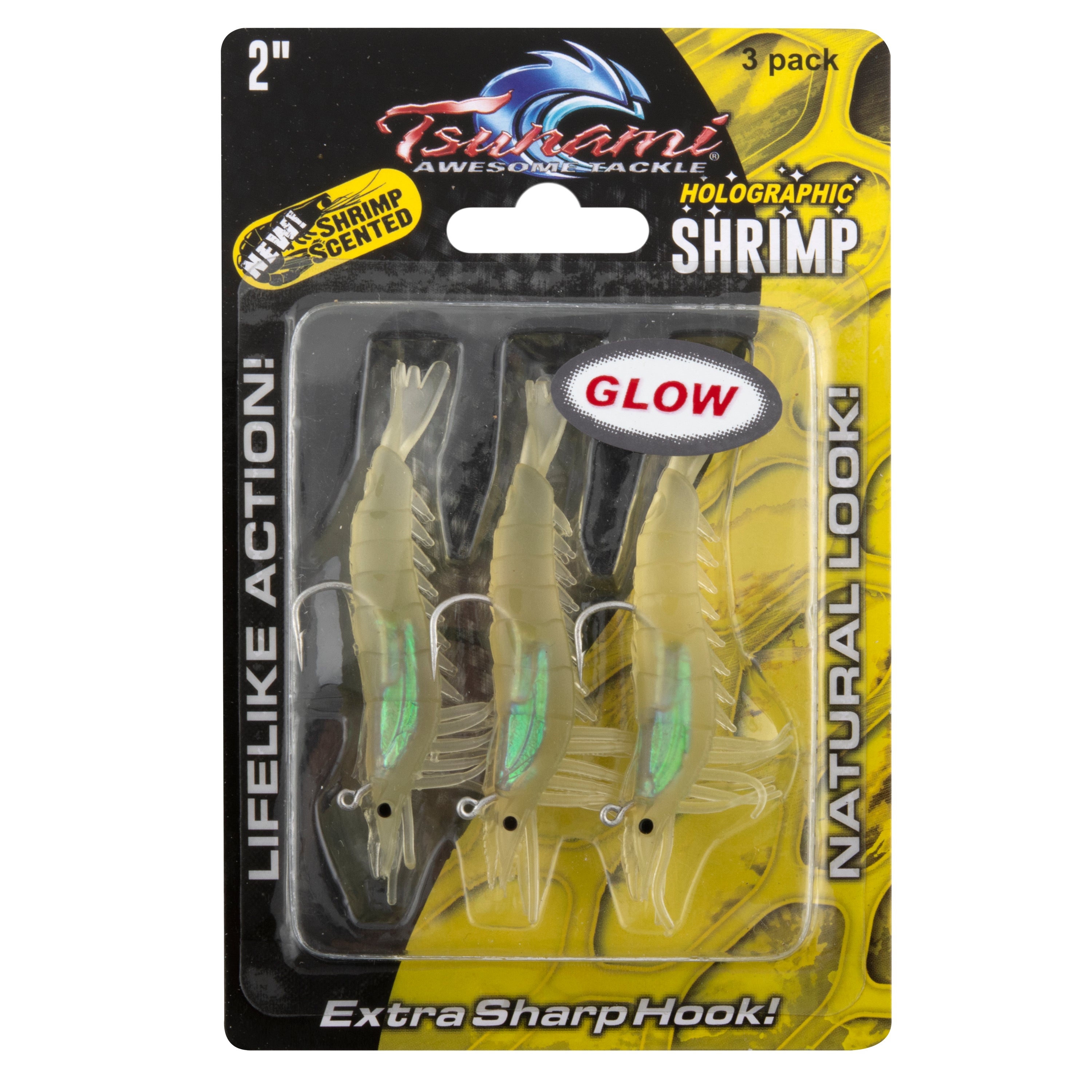 Holographic Sinking Shrimp - 3 Pack
