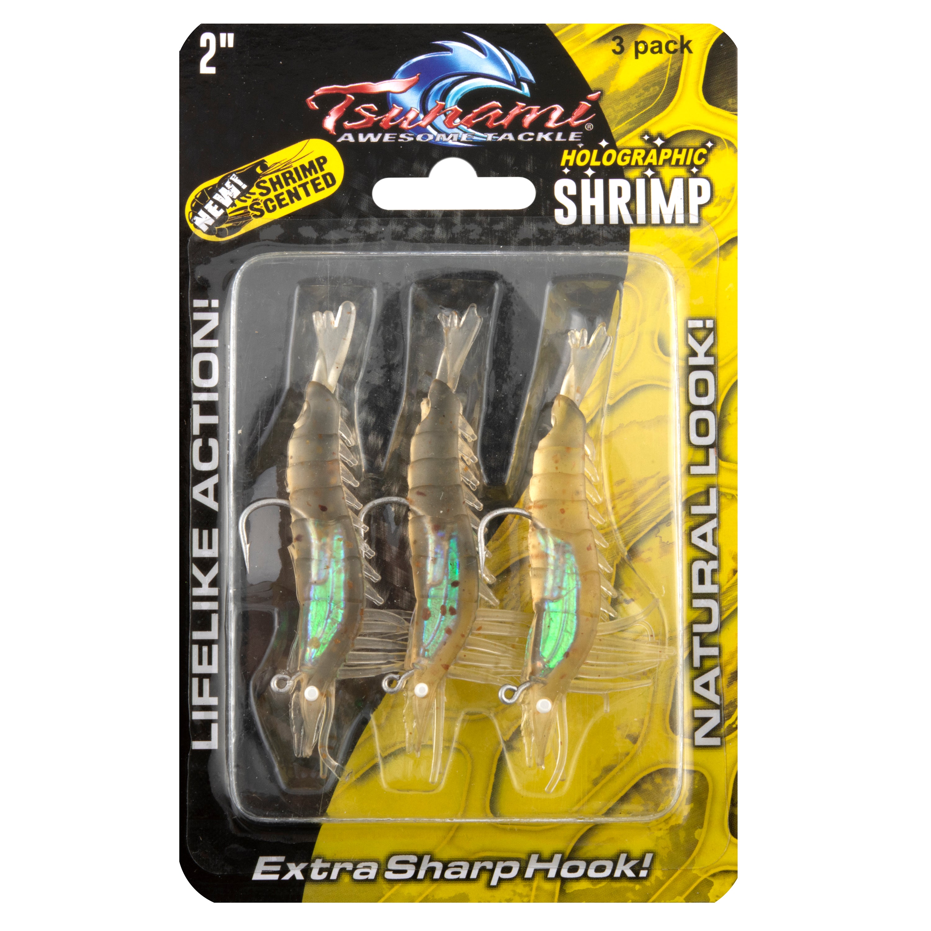Holographic Sinking Shrimp - 3 Pack