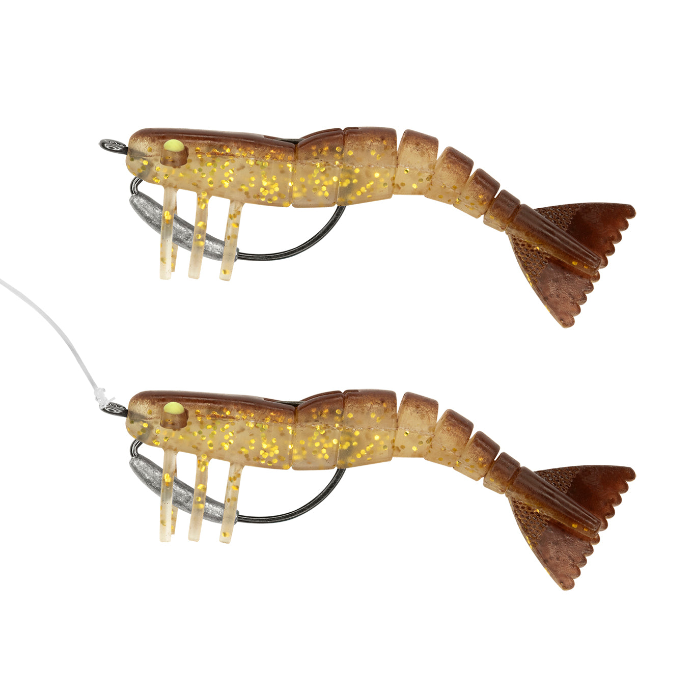 3" Tough Tail Oval Cork Shrimp