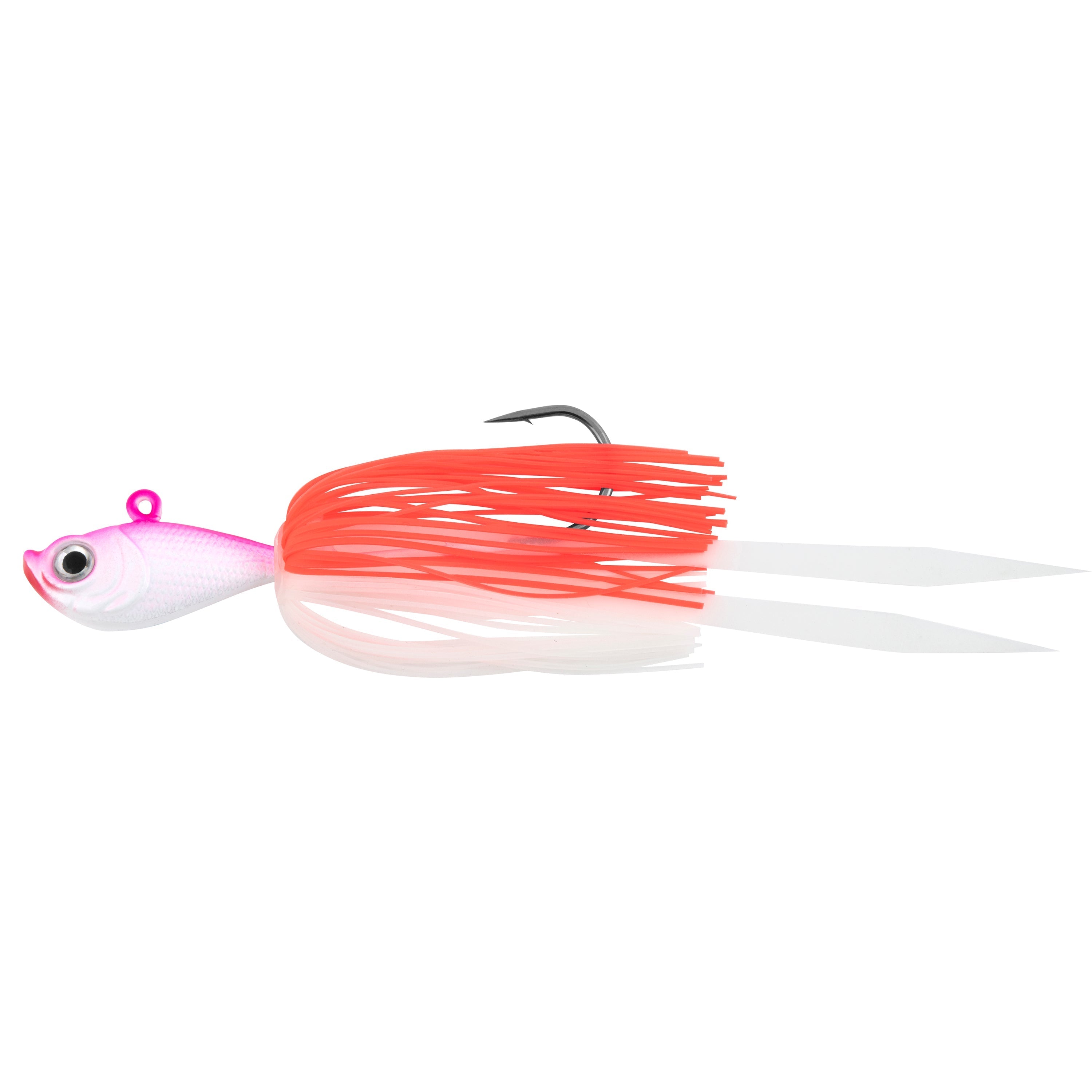 Tsunami Silicone Skirt Jig Pink/White 1 oz
