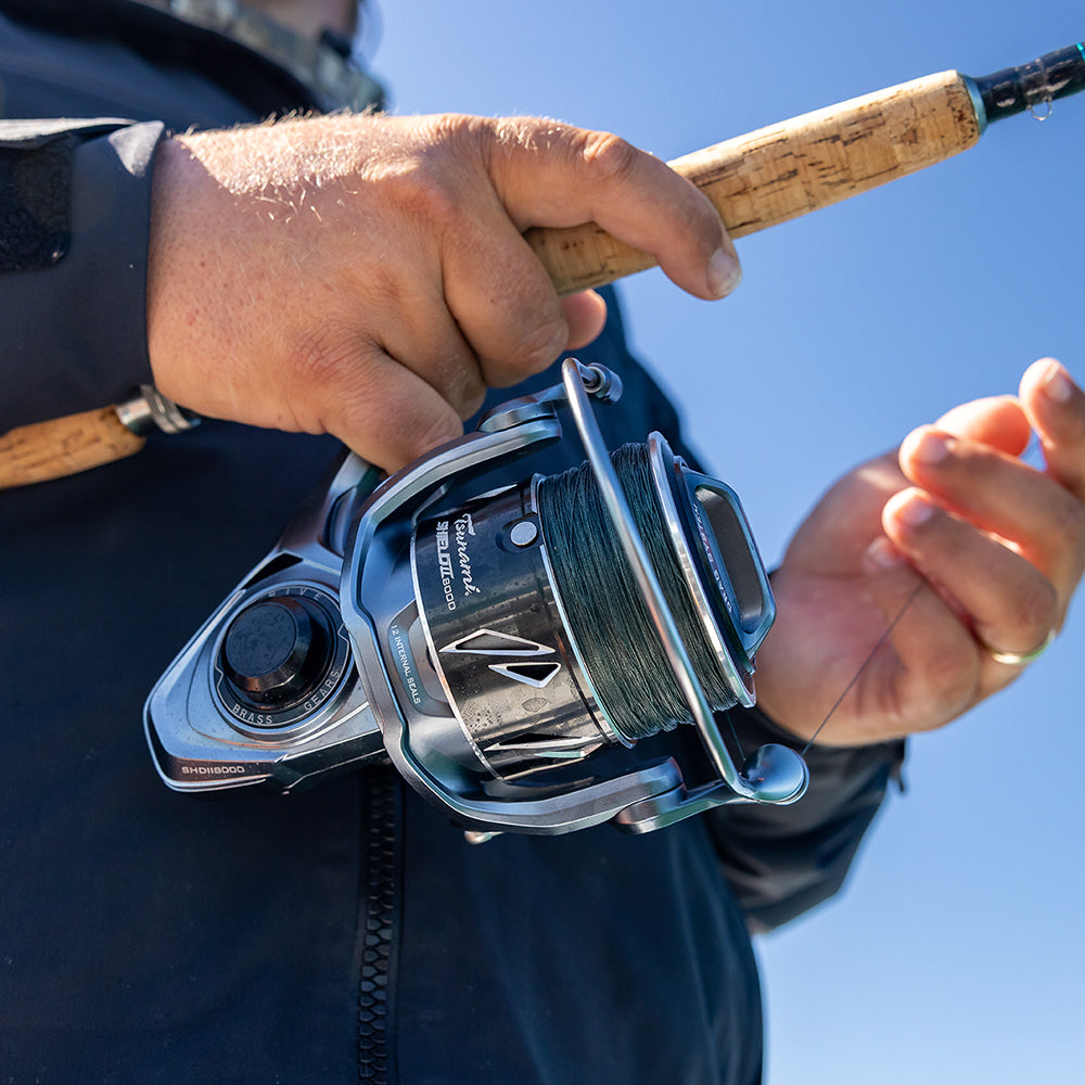 ドルフィン Tsunami Shield II Spinning Reel – Tsunami Fishing Tackle