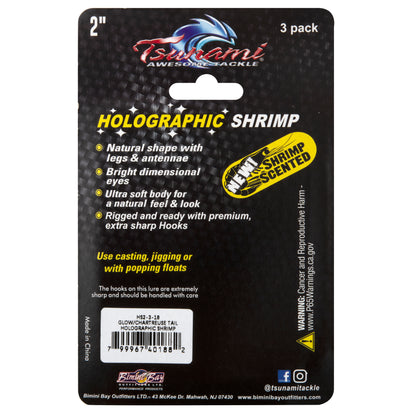 Holographic Sinking Shrimp - 3 Pack