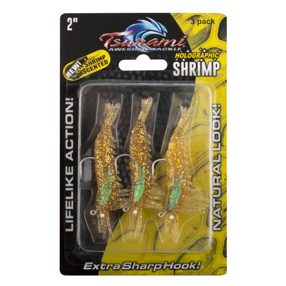Holographic Sinking Shrimp - 3 Pack