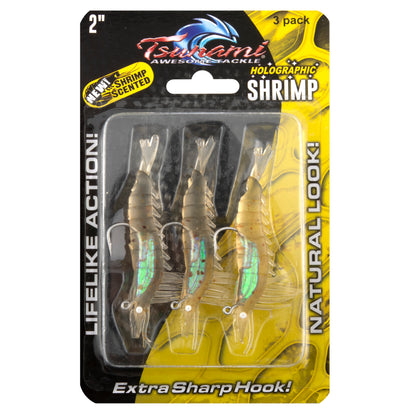 Holographic Sinking Shrimp - 3 Pack