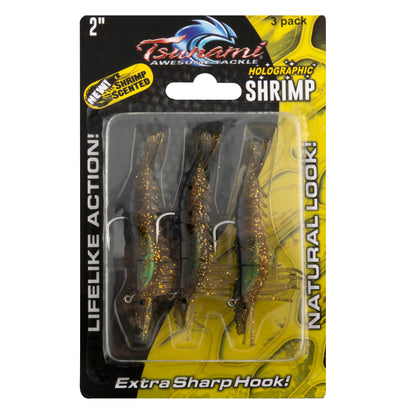 Holographic Sinking Shrimp - 3 Pack