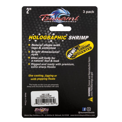 Holographic Sinking Shrimp - 3 Pack