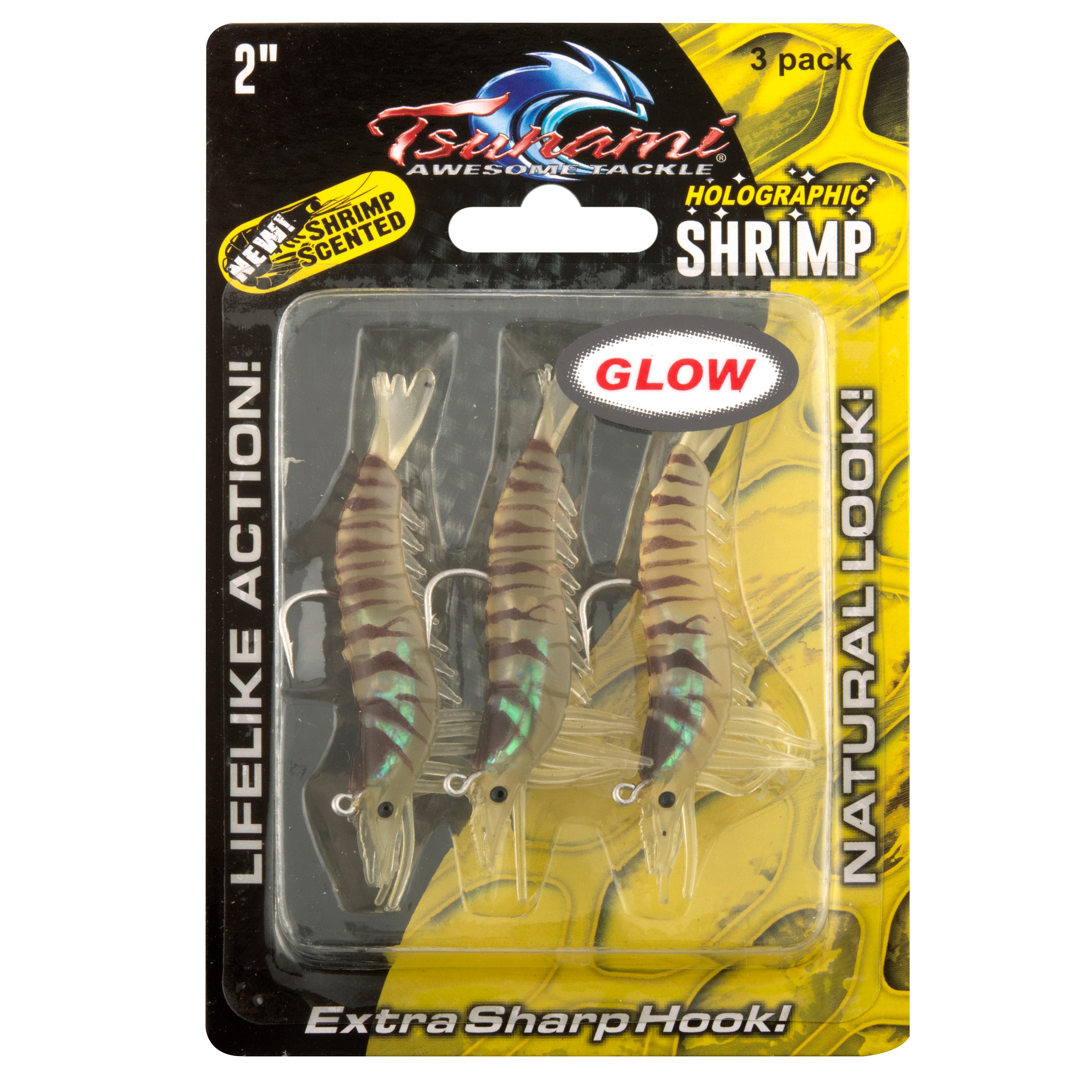 Holographic Sinking Shrimp - 3 Pack