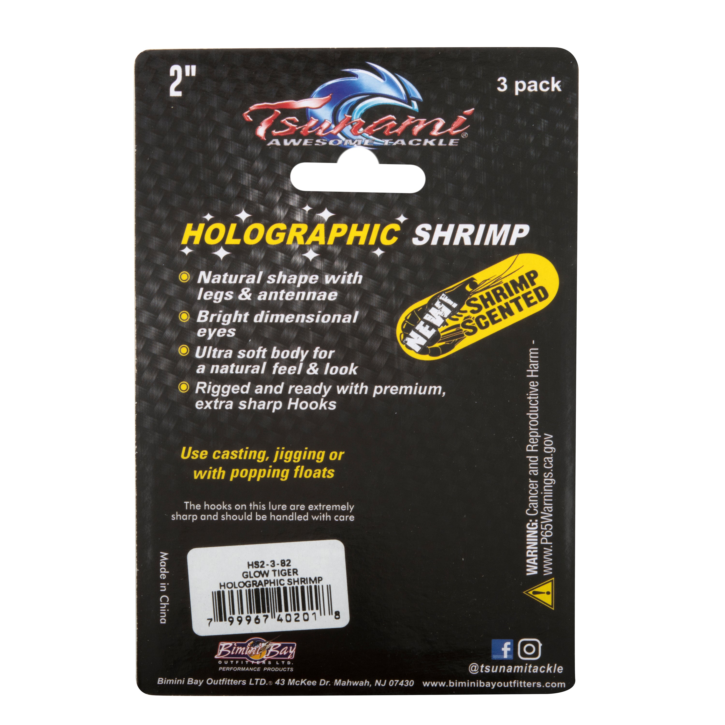 Holographic Sinking Shrimp - 3 Pack