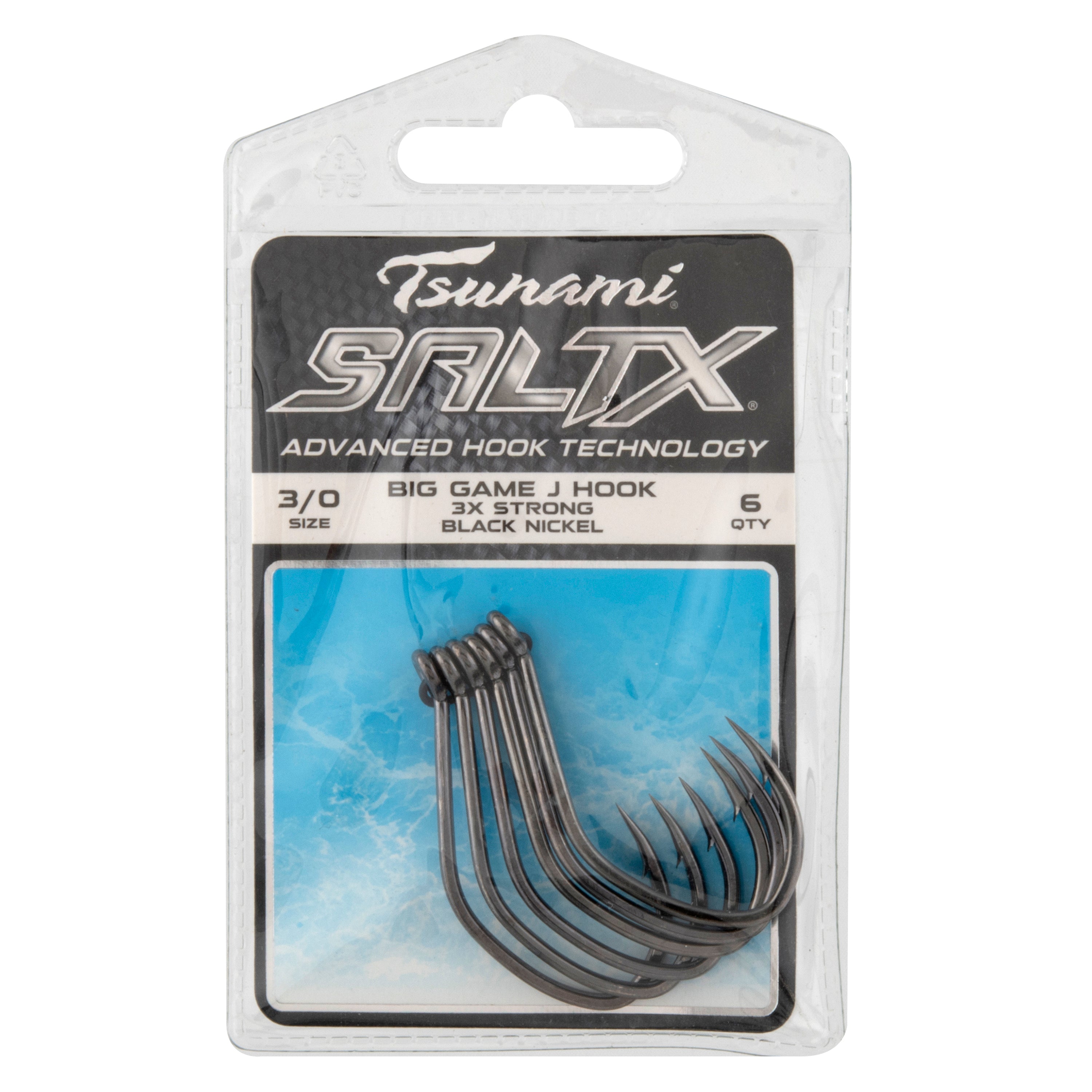 Tsunami SaltX 3X Big Game J Hook Guide Pack – Tsunami Fishing Tackle