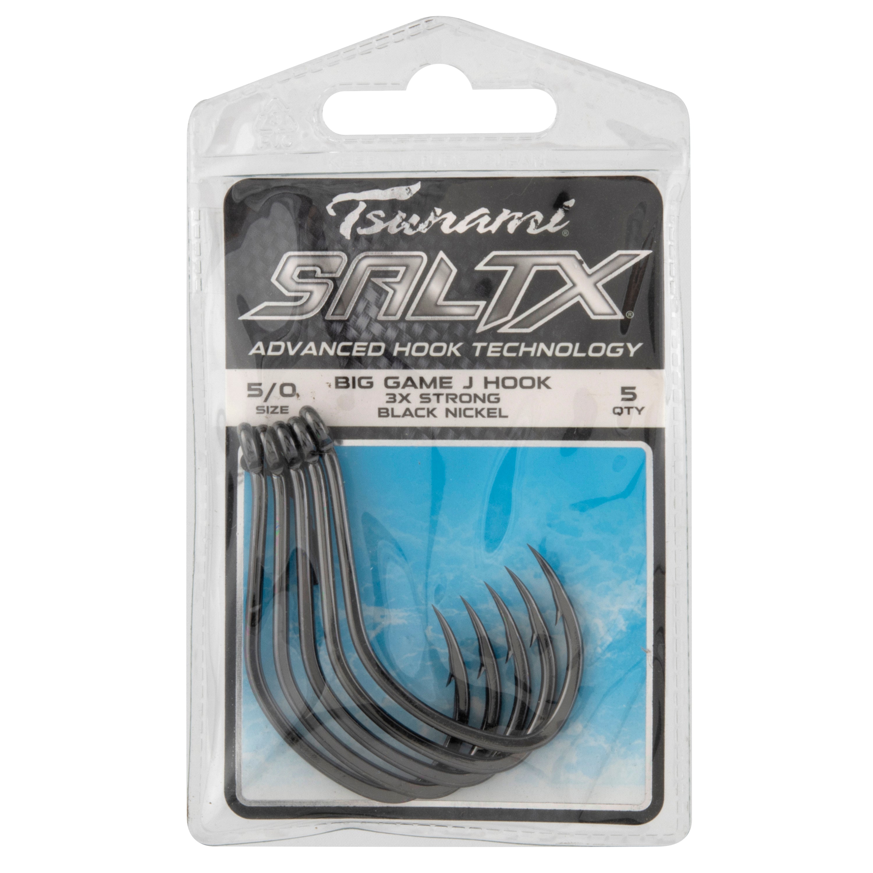Tsunami SaltX 3X Big Game J Hook Guide Pack – Tsunami Fishing Tackle
