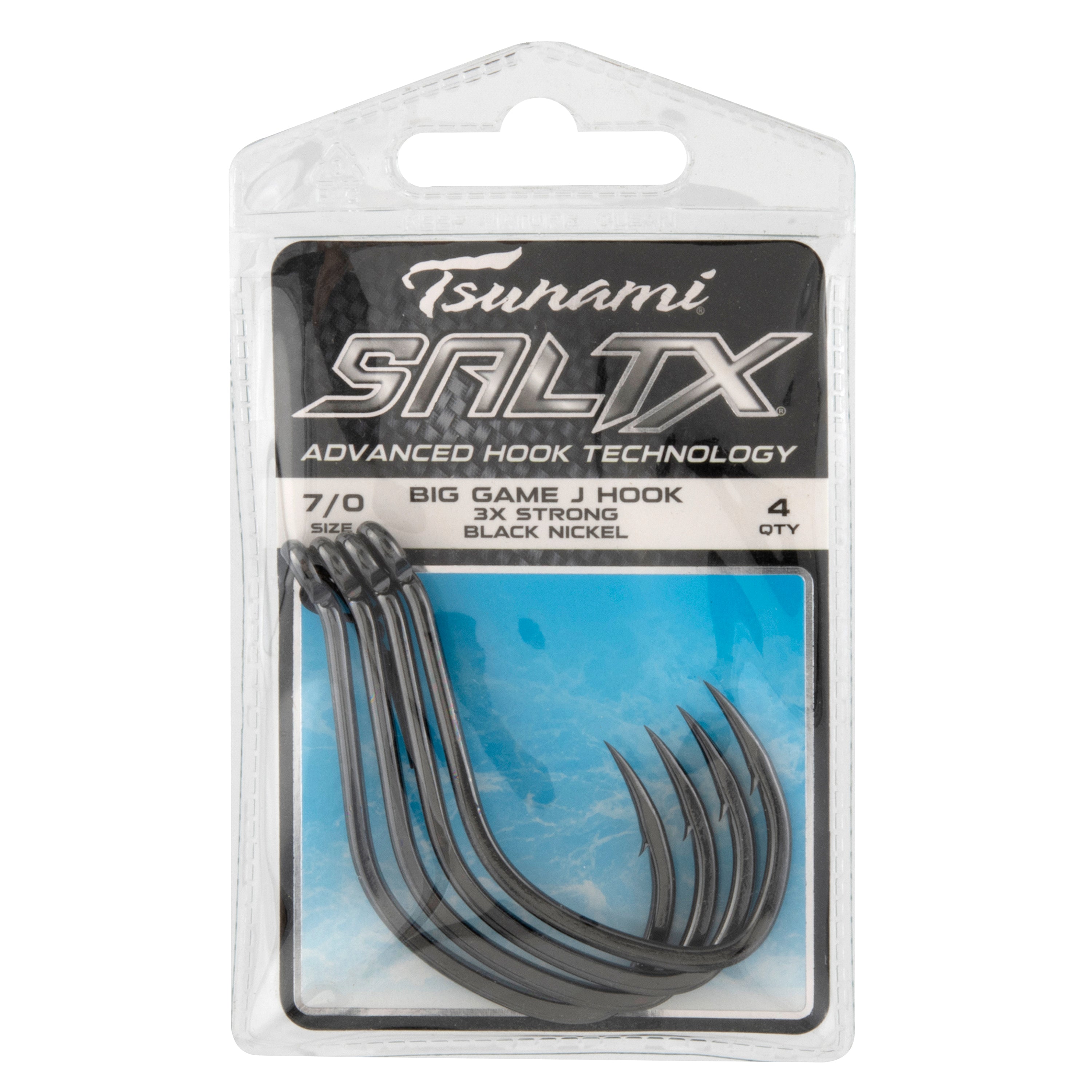 Tsunami SaltX 3X Big Game J Hook Guide Pack – Tsunami Fishing Tackle