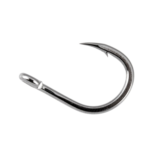aluminum fish hooks in saltwater Tsunami SaltX 3X Live Bait - 6/0 OShaughnessy Bend wall hook Reel In Big Fish Color and Size:5lb Moss Green
