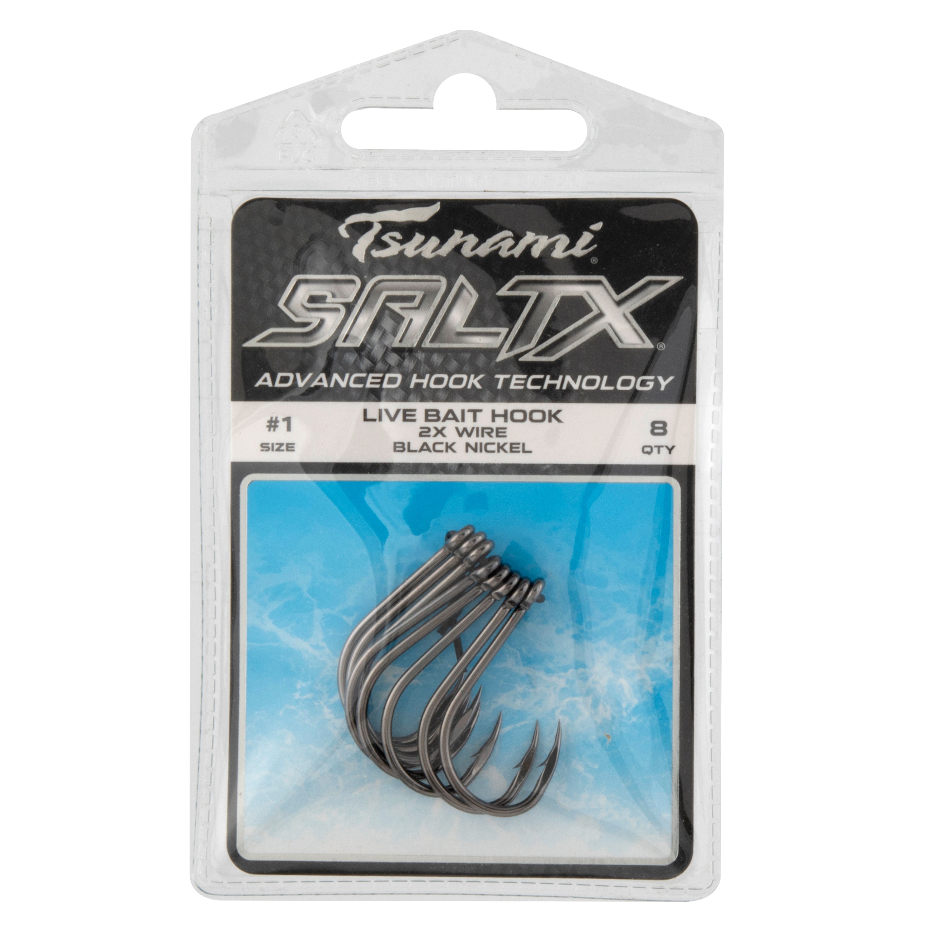 Tsunami SaltX 1X Live Bait Hooks – Tsunami Fishing Tackle