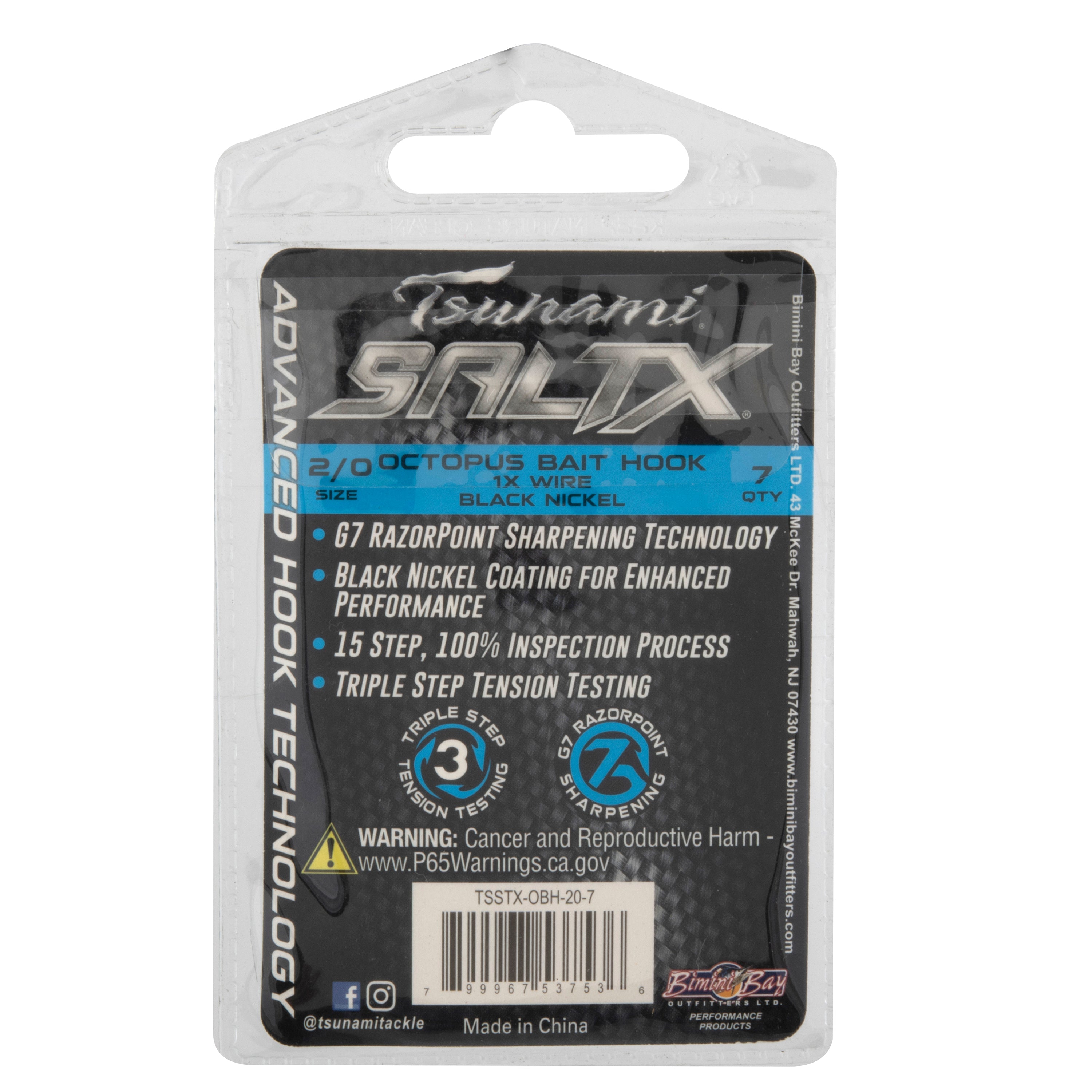 Tsunami SaltX Octopus Hook Guide Pack – Tsunami Fishing Tackle