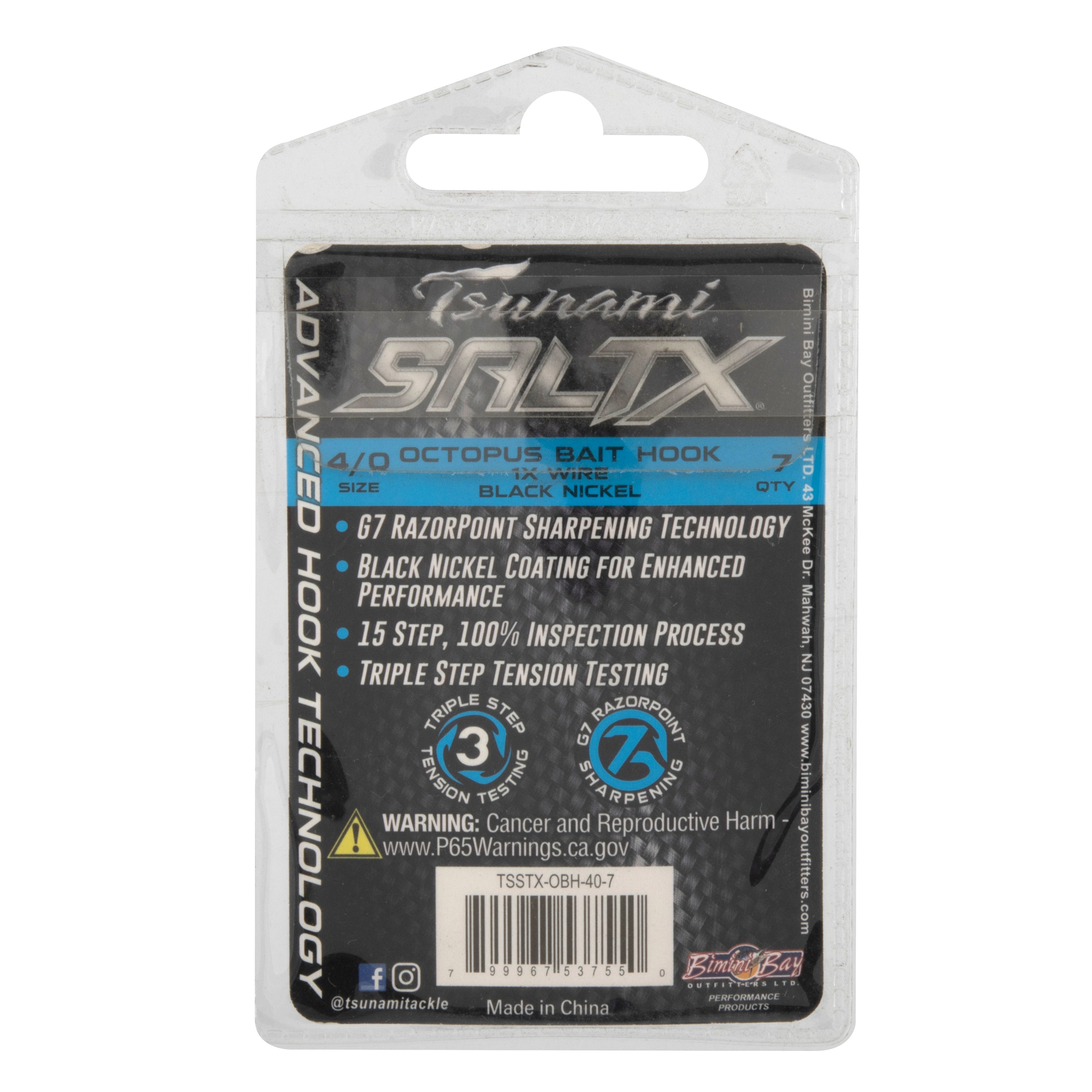Tsunami SaltX Octopus Hook Guide Pack – Tsunami Fishing Tackle