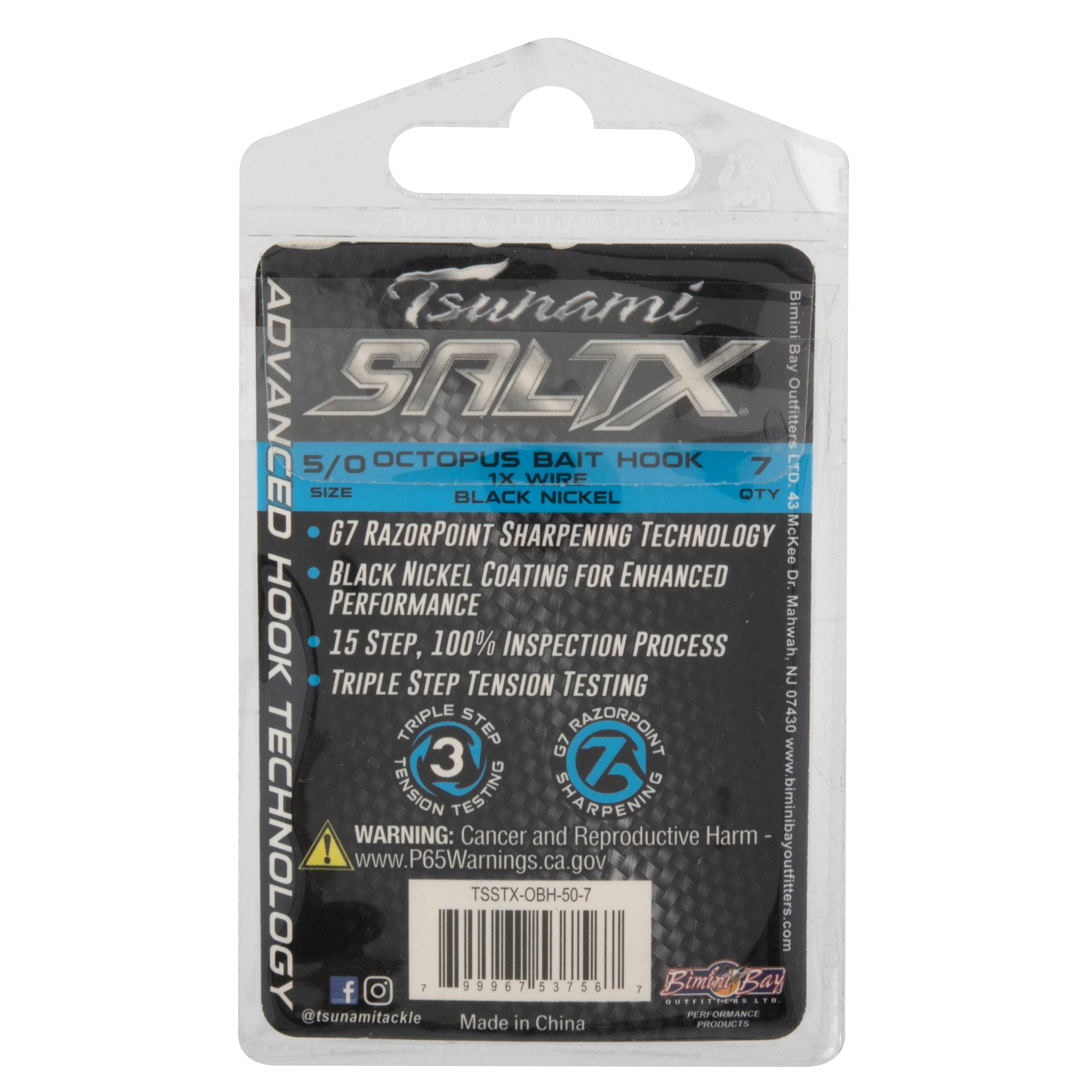 Tsunami SaltX Octopus Hook Guide Pack – Tsunami Fishing Tackle