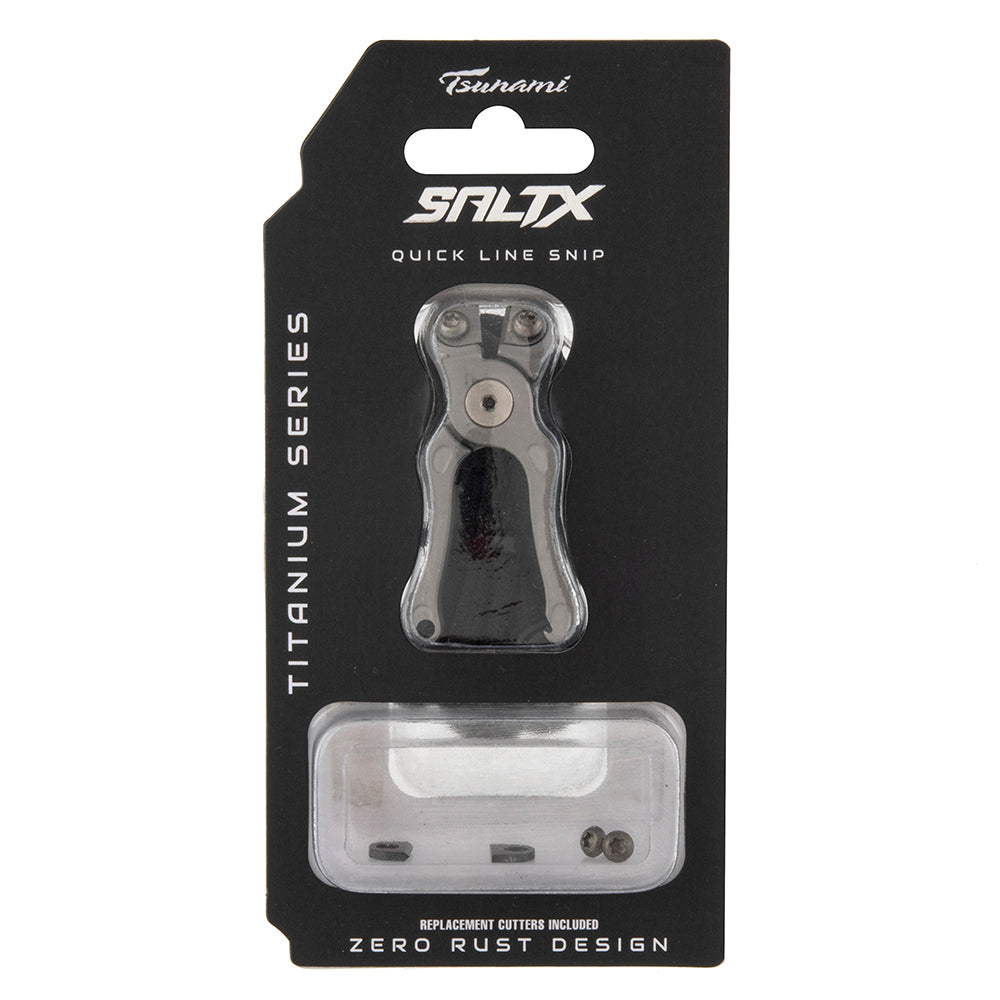 SaltX Titanium Quick Line Snip – Zero Rust, Tungsten Cutters