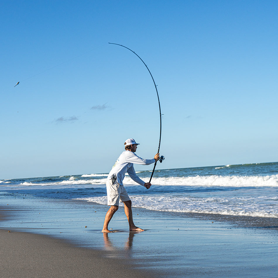 Tsunami SeaTech Surf Rod & Shield II Reel Combo | Durable Surf