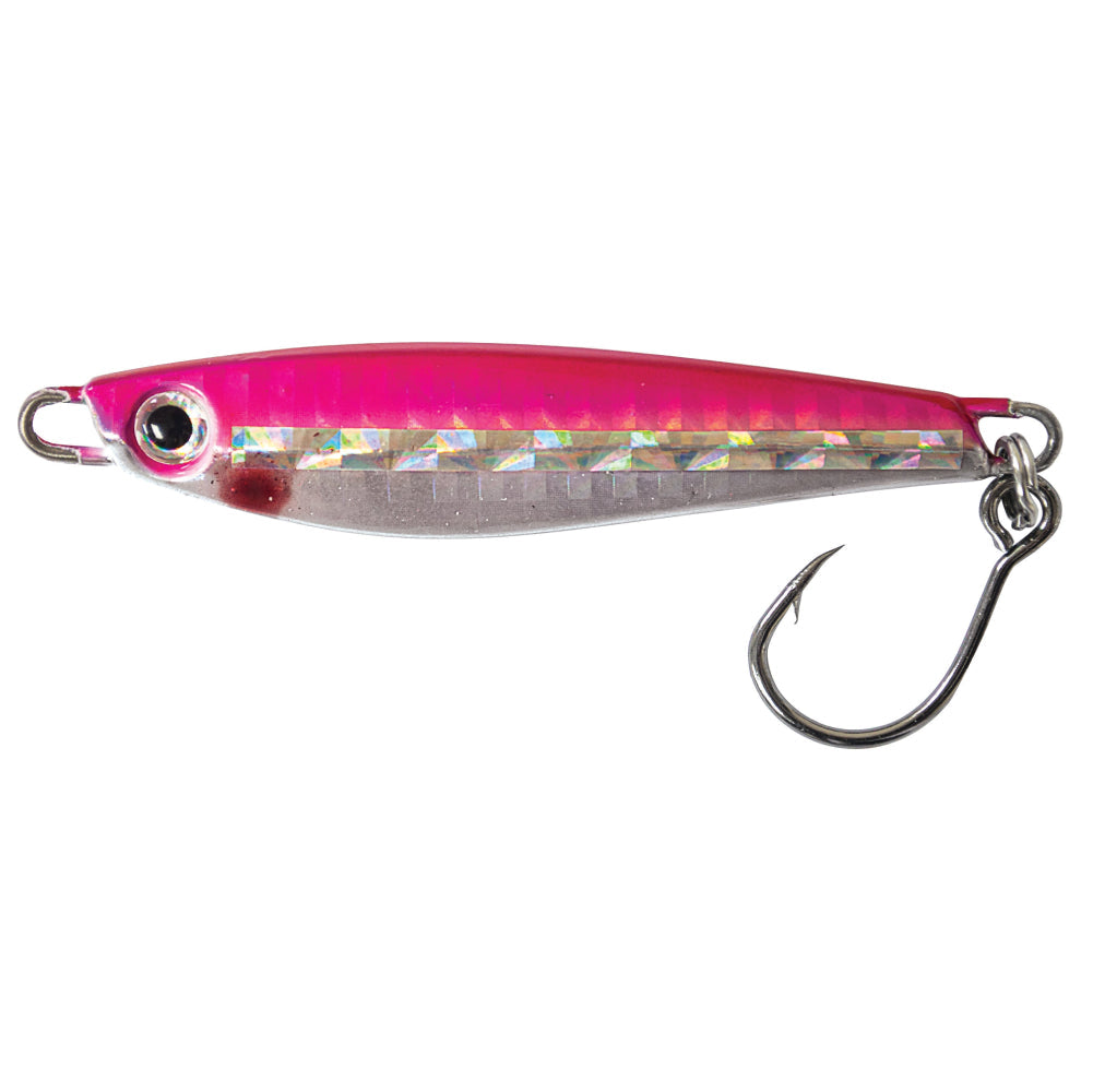 Tsunami Forktail Candy Jig 1/2 oz / Pink/Silver