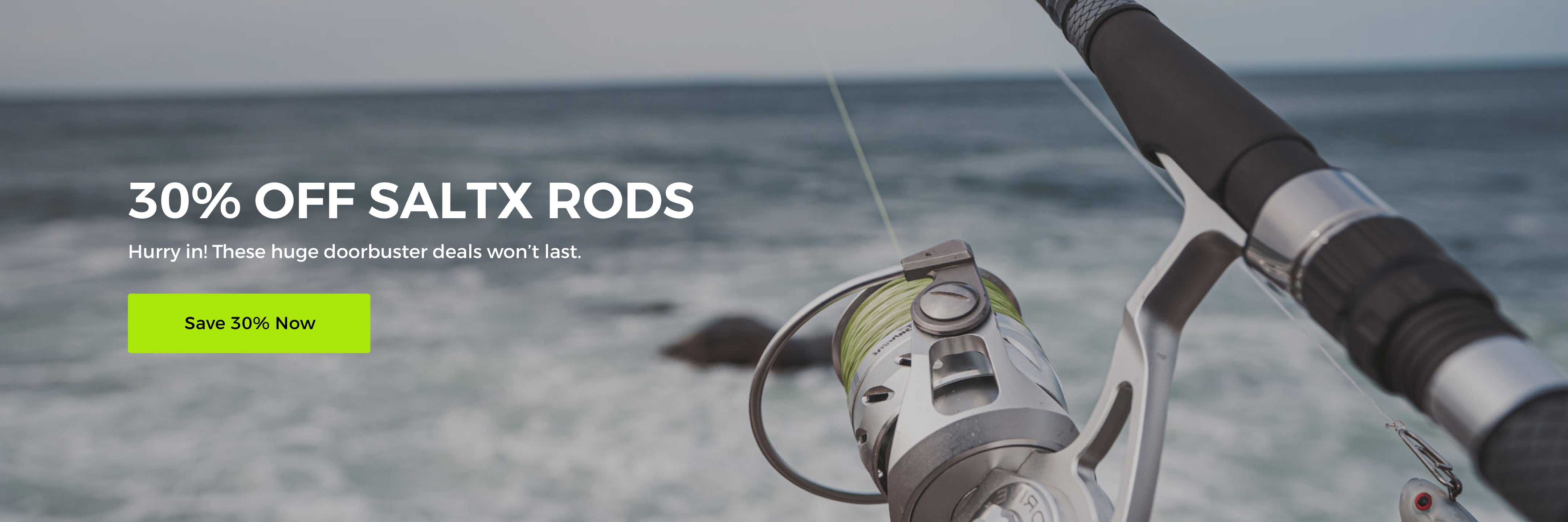 Fishing Gear On Sale - Up to 30% Off