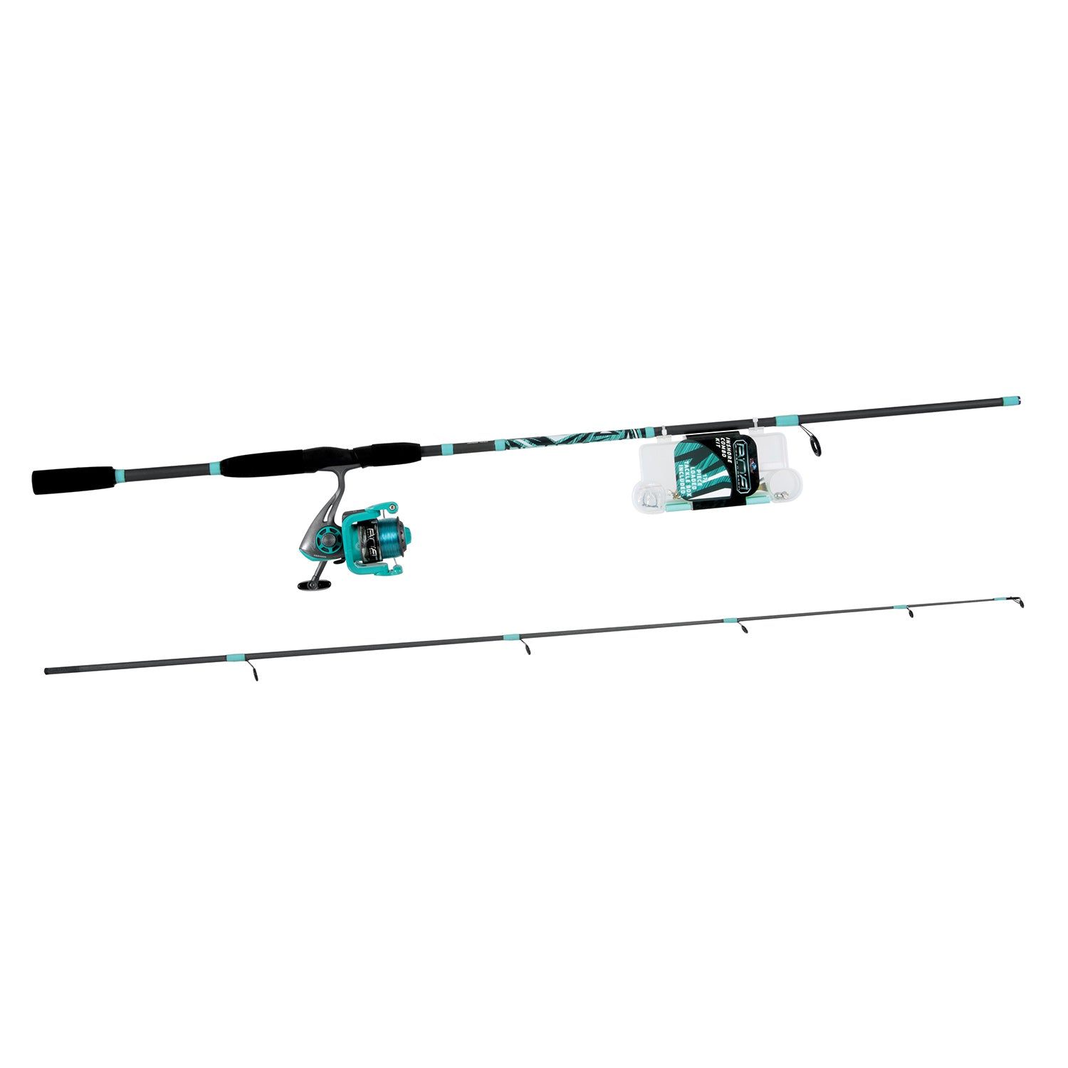Tsunami Rigged N' Ready Spinning Rod and Reel Combo Kit